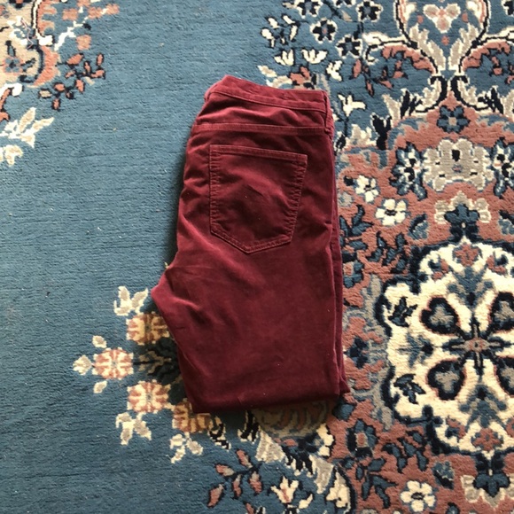 red corduroy jeans - Picture 3 of 3